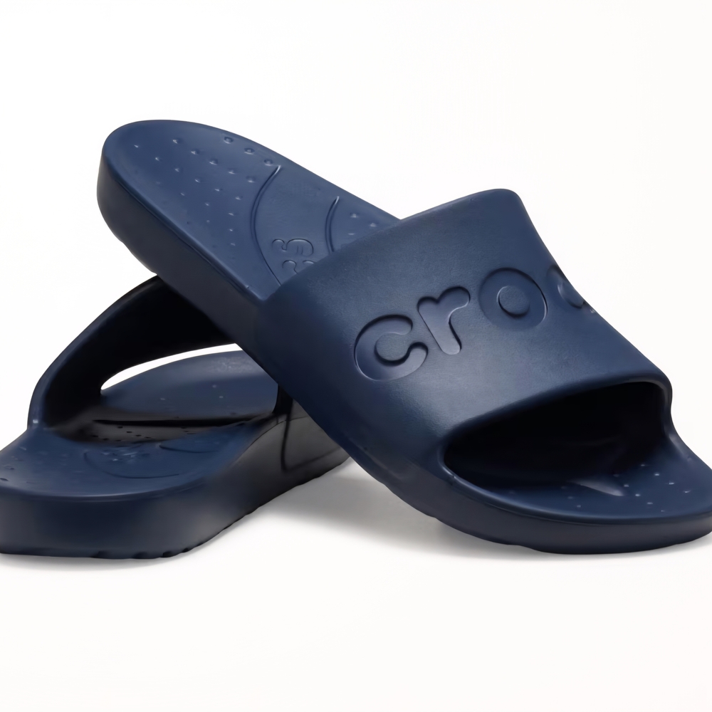 Crocs Men's Navy Slides